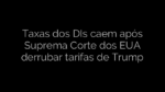 ​Taxas dos DIs caem após Suprema Corte dos EUA derrubar tarifas de Trump 